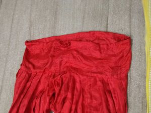 Vibrant Red Ethnic salwar