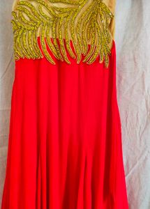 Red One Piece Dress For Girls