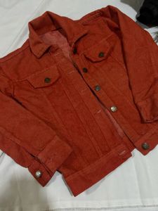 Red Denim Jacket
