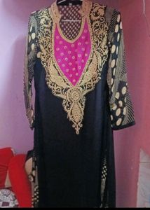 Elegant Embroidered Kurta without Inner