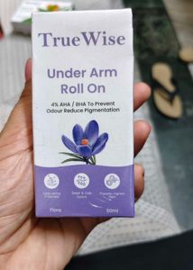 true wise under arm roll on..