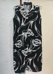Black Floral Kurta Pant Set 🖤