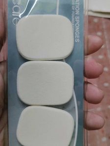 Basicare Foundation Sponges - 3 Pack