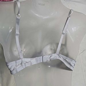 Stylish Grey 🪔 Diamond Pattern Bra