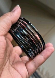 Set of Black Bangles