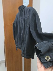 Classic Black Denim Jacket
