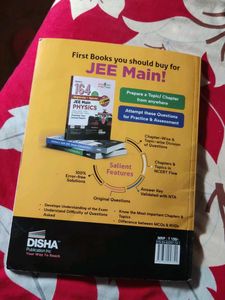 JEE Main Physics Chemistry Maths Book