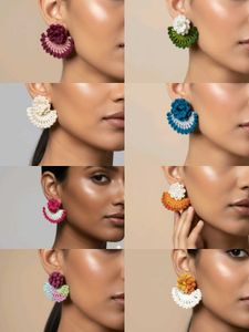 (Any 3)Boho handmade Crochet Earrings(Any 3)