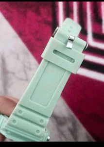 Mint Green Digital Sport Watch