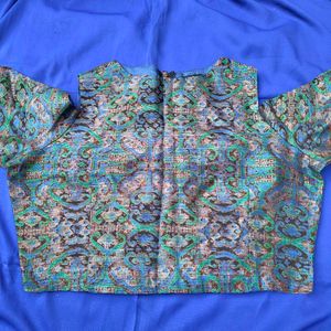 Golden Silk Lahenga and Blouse