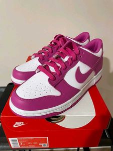 Nike Dunk Low Hot FuchsiaPink Women Sneakers