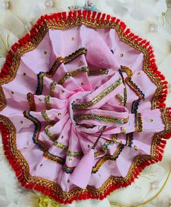 Laddu Gopal Fancy Dress Fabric Cotton Size