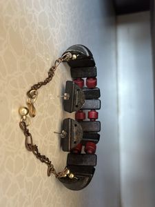 Unique Wooden Bead neck piece