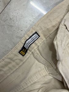 Beige Cargo Pants