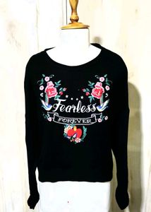 Fearless Forever Floral Sweater Size-46-48