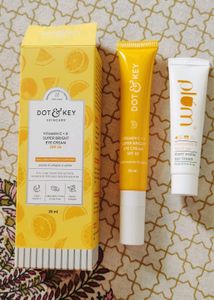 Under Eye Cream And Sunscreen