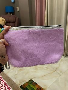 Cute Fluffy Cat Pouch
