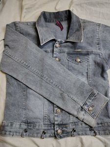 Stylish Washed Denim Jacket