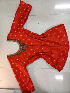 Vibrant embroidered heavy bead work Y2k kurti