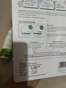 Mother Sparsh Toothbrush and tooth paste set