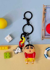 Miniso Shinchan Crayon Collection Keychain