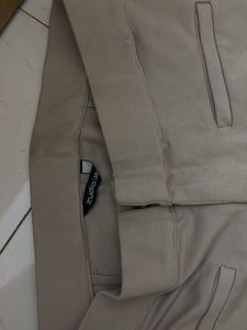 Stylish Beige Bell Bottom Pants