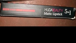 BRAND NEW ** 5 IN 1 MATTE RED EDITION LIPSTICK