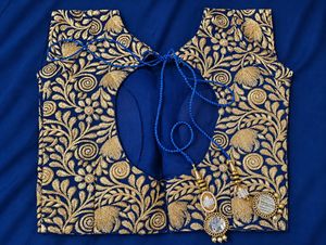 Navy blue &amp; golden yellow lehenga set 💙💛