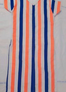 Striped Women's Kurta