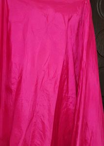 Vibrant Pink Ethnic Skirt