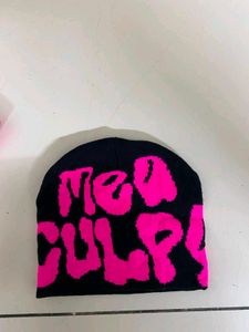 Vibrant Knit MEA CULPA Beanies