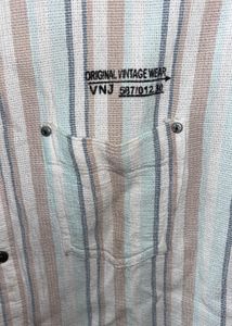 Men's Striped Casual Shirt