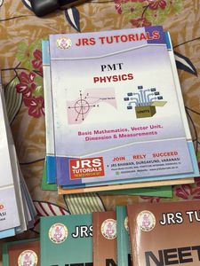 JRS Tutorials NEET Books