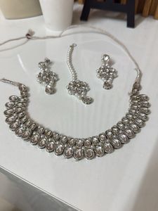Stunning Silver Bridal Jewelry Set