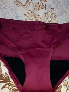 Burgundy Briefs period penty