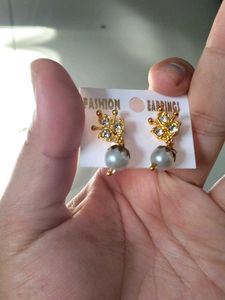 Elegant Pearl Drop Earrings