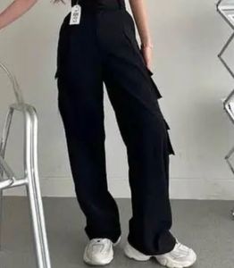 Black Cargo Pants