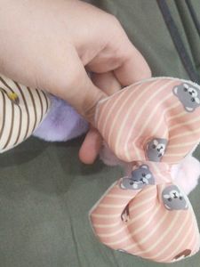 Cute Bear Scrunchies ( Set of 2 )