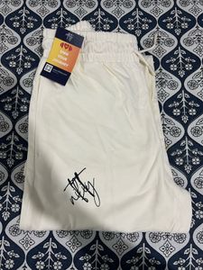 Cream Wide Leg Sweatpants