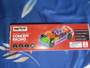 Concept Racing Educational Transparent carToy Car