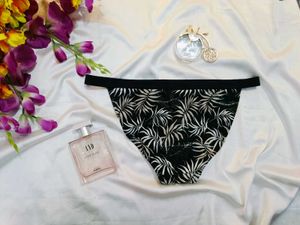 🇳🇿💫🎀Tropical Leaf Print Bikini Bottom