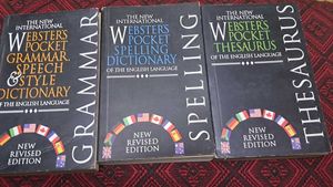 set of 6 Webster's Pocket Dictionary