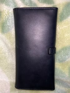 Black Wallet with Buckle