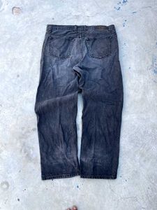 Men's Distressed Charcoal Grey Jeans