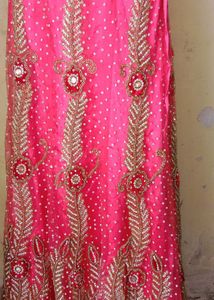 Beautiful Red Embellished Lehenga Choli
