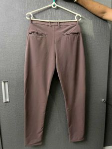 Men's Premium Brown Slim Fit Dress Pants