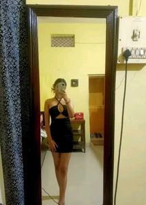 Chic Black Halter Cut-Out Mini Dress