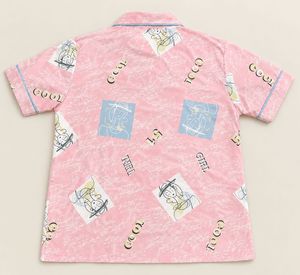 Cute Pink Cartoon Pyjama Top