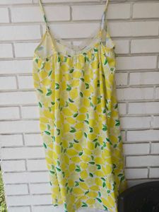 2 Floral Print Nightgown with Lace Trim