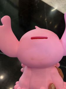 Disney - Stitch Unbreakable Money Bank - Pink